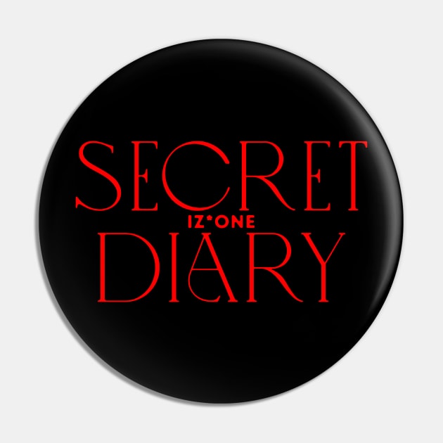 Izone Secret Diary Pin by hallyupunch