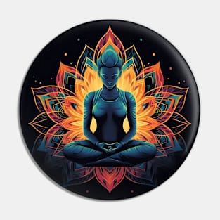 Meditation Pin