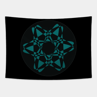 template Black blue Tapestry