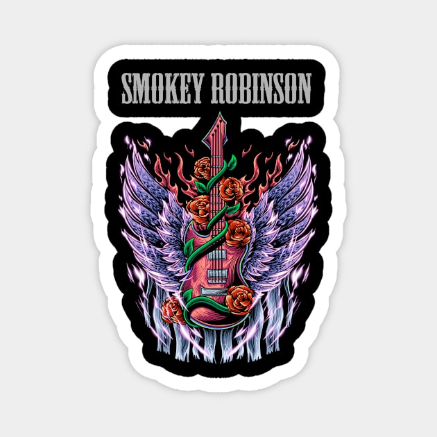 SMOKEY ROBINSON MERCH VTG Magnet by Mie Ayam Herbal