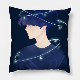 Blue monday Pillow