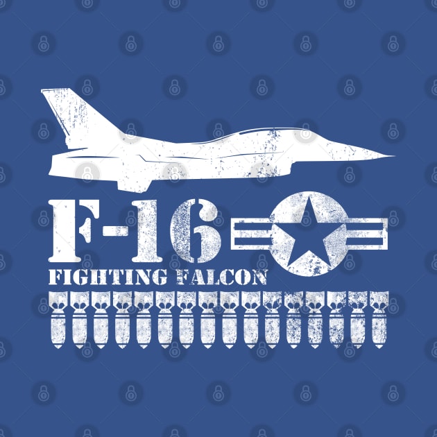 F-16 Fighting Falcon (distressed) by TCP