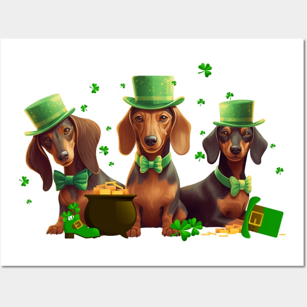 Long On Luck St Patricks Day Dachshund Dog Shirt Long On Luck St Patricks Day Dachshund Dog Shirt