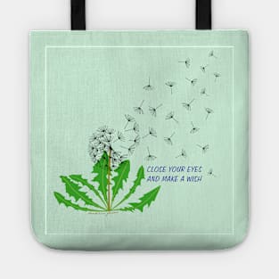 Dandelion flowers Tote