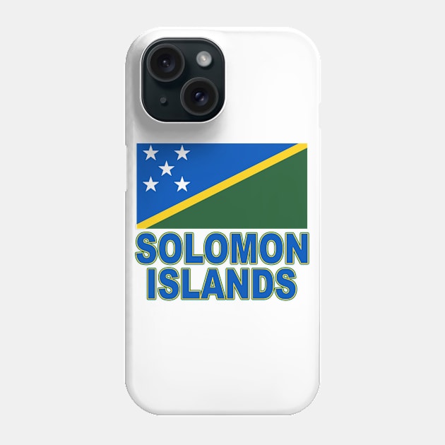 The Pride of the Solomon Islands - National Flag Design Phone Case by Naves