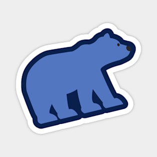 BLUE BEAR POLAR BEAR NORDIC NATURE Magnet