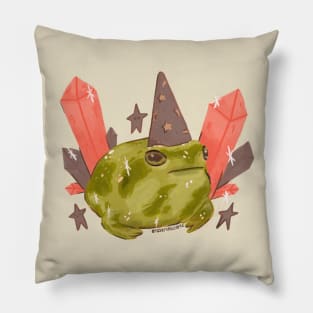 Crystal Magician Frog Pillow