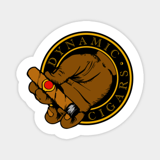 Dynamic Cigars Logo Magnet