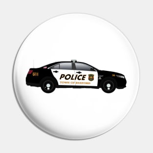 Town Of Bedford NY Police car Pin