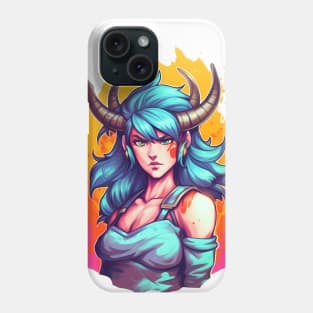 Demoness mage Phone Case