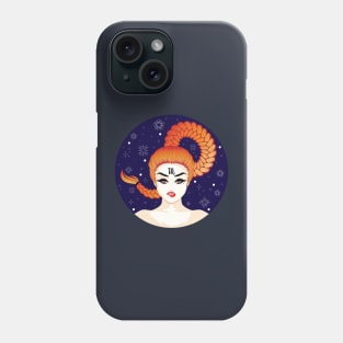 Scorpio girl Phone Case