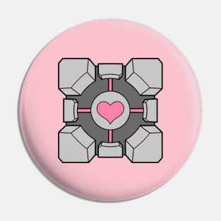 Companion Cube Pin