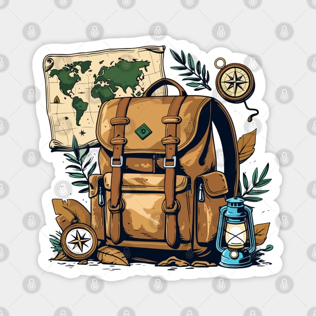 Adventure Pack Magnet by Urbanprint