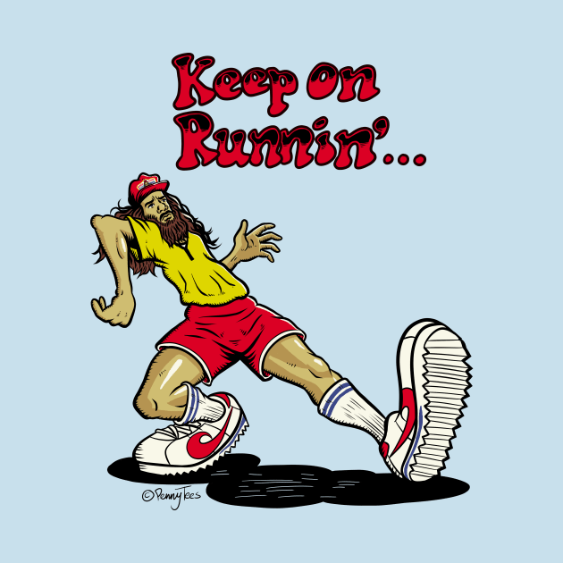 Keep on Runnin' by Peter Katsanis Art