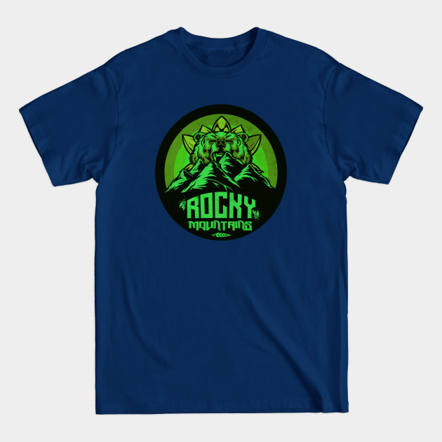 Discover Green Rocky Mountains - Rocky Mountains National Park - T-Shirt