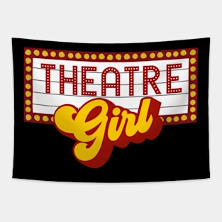 Theatre Girl Tapestry