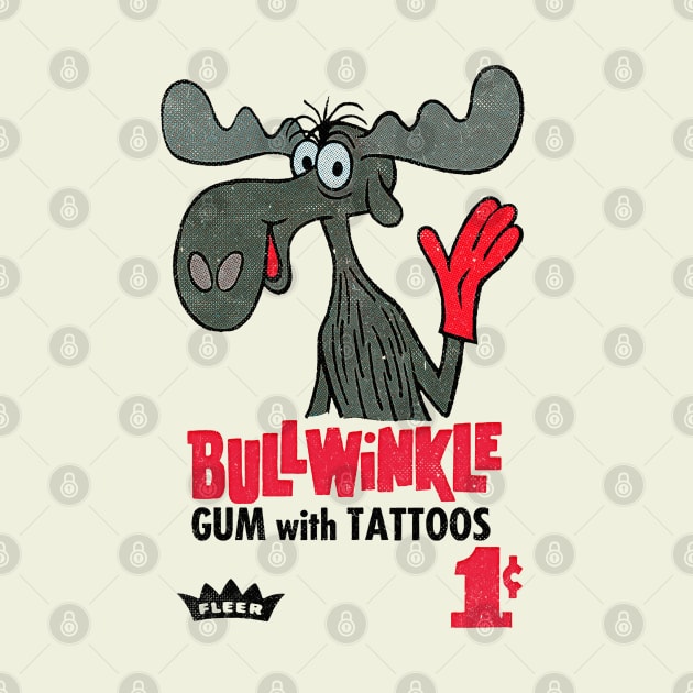 Bullwinkle / Retro Faded Style Aesthetic Design by CultOfRomance