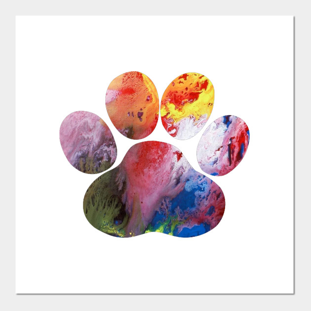 Dog Paw Dog Paws Posters And Art Prints Teepublic