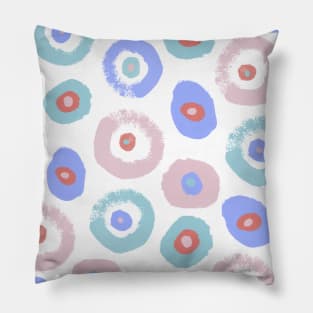 pastel eyes Pillow