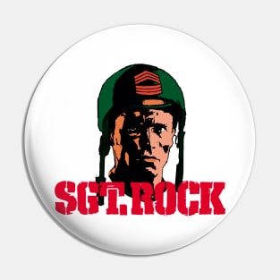 Arnold Schwarzenegger | Sgt. Rock | Franklin Rock | Sergeant Rock | Sarge Rock | The Rock | DC Comics | G.I. Combat Pin