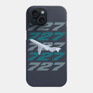 727 in flight Phone Case