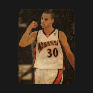 Young Stephen Curry Vintage T-Shirt