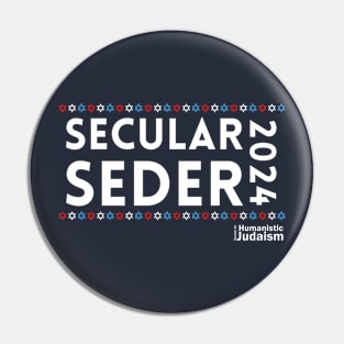 Secular Seder 2024 2-sided Pin