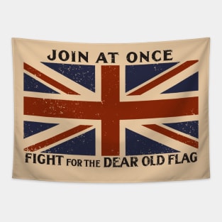 Join At Once - Fight For The Dear Old Flag Tapestry