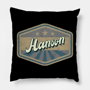vintage Hanson Pillow