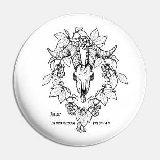 Forbidden fruit is sweet B\W Pin