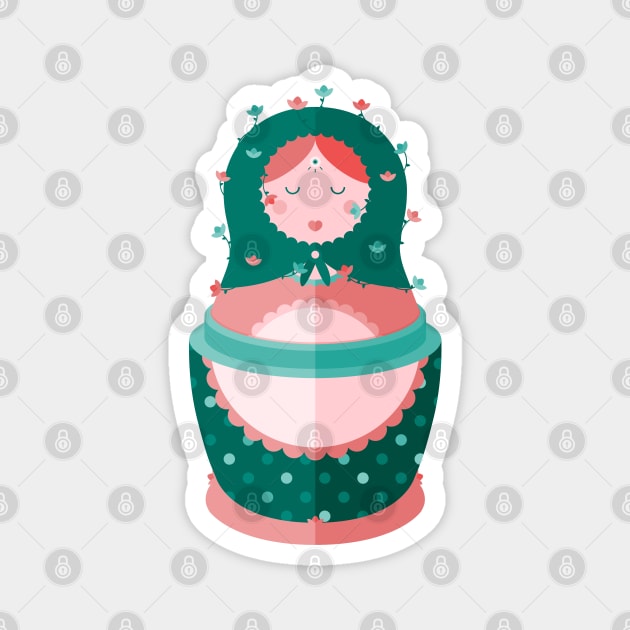 Matryoshka Magnet by BadOdds