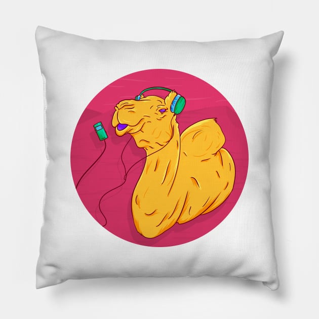 CamelPod Pillow by artub