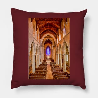 Bryn Athyn Cathedral. Interior. Pillow