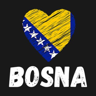 My Country My Love Bosnia T-Shirt