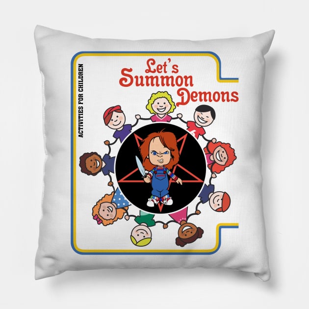 Let's Summon Demons Pillow by candyliu