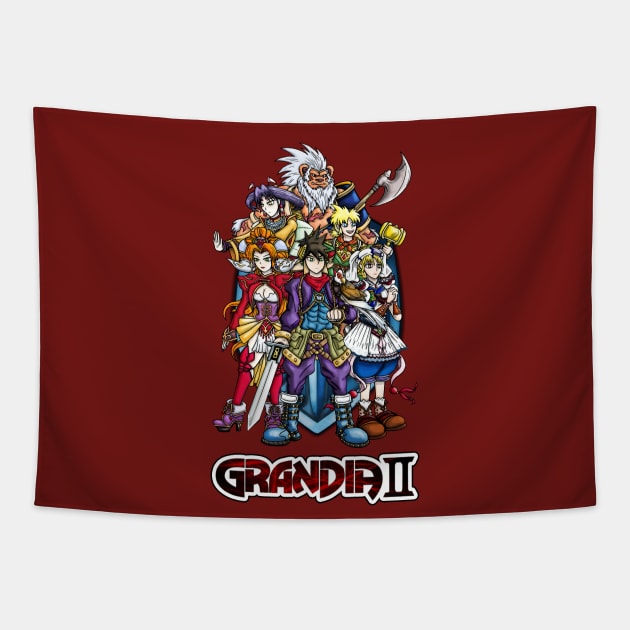 Grandia II Heroes Tapestry by WarioPunk