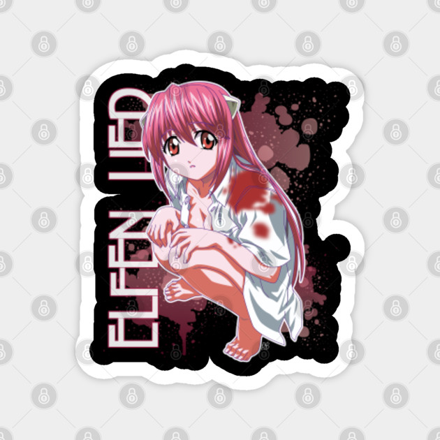 Elfen Lied Anime Magnet Teepublic