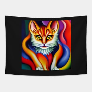 Colorful cats Tapestry