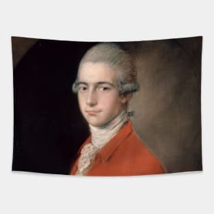 Thomas Linley the younger by Thomas Gainsborough Tapestry