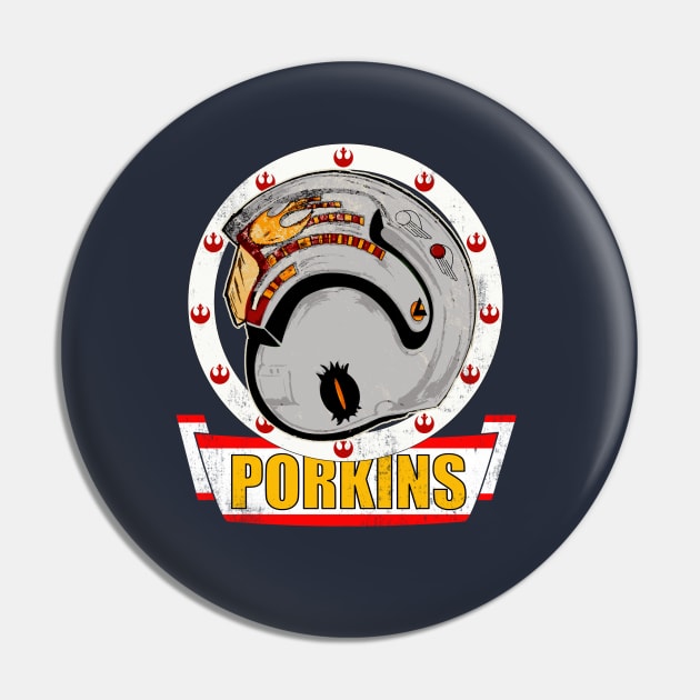 Rebel Porkins Pin by JLaneDesign