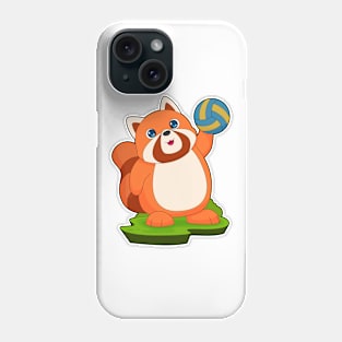 Red Panda Volleyball player Volleyball Phone Case