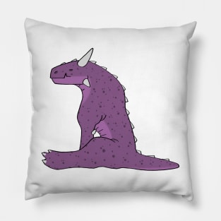 Sleeping Purple Dragon Pillow