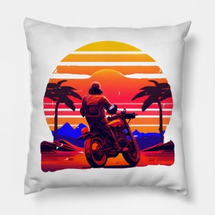 Riding off into the sunset has never felt so freeing Pillow