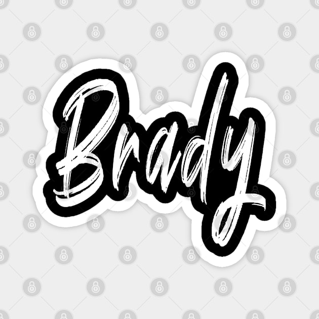 Name Boy Brady Magnet by CanCreate