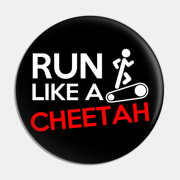 Run Like a Cheetah Pin by PattisonAvePhanatics