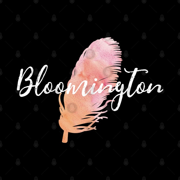 Bloomington Watercolor Feather by jutulen