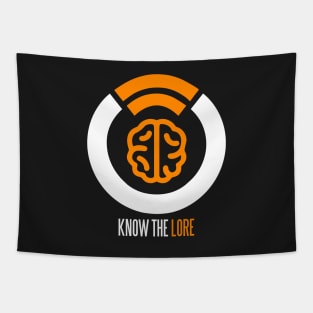 Know the Lore Overwatch Logo Tapestry