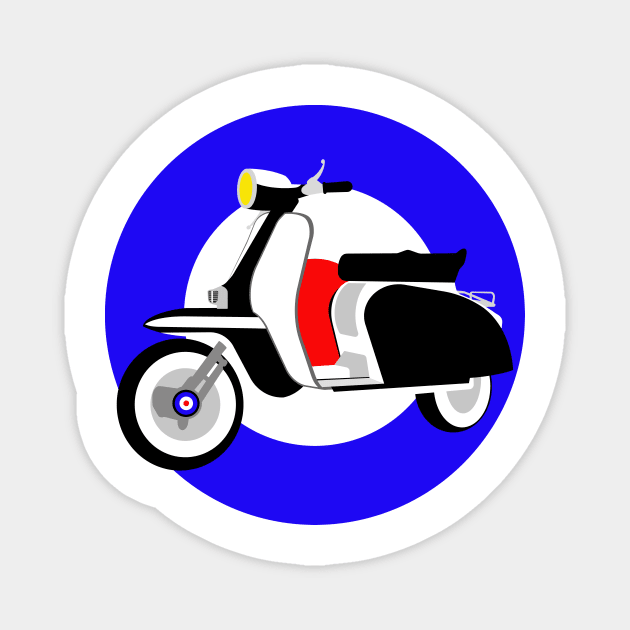 Scooter Mod Magnet by SiSuSiSu