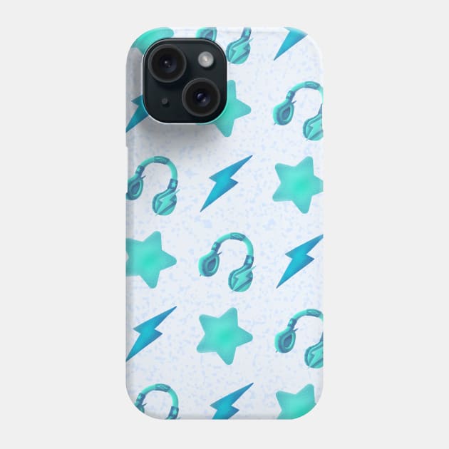 Headest.Stars.Thunders. Phone Case by CleanRain3675