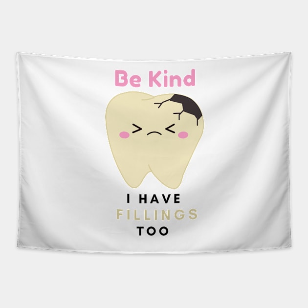 Be Kind Tapestry by AJDesignsstuff